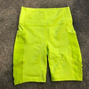 Fabletics biker shorts!